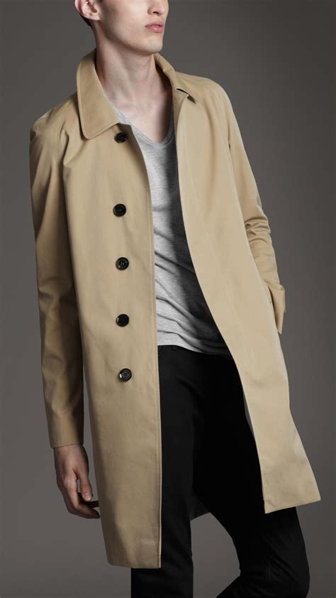 burberry mac mens blue|gabardine macs for men.